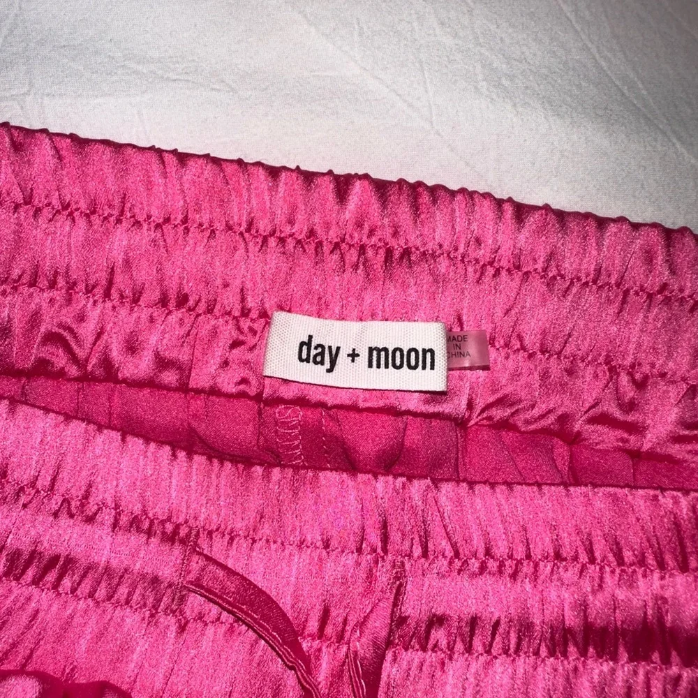 Pink Ruffled Mini Skort - Picture 5 of 6